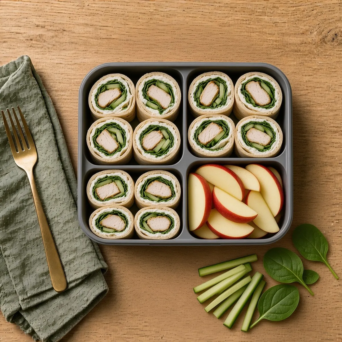 Cream cheese and cucumber pinwheels