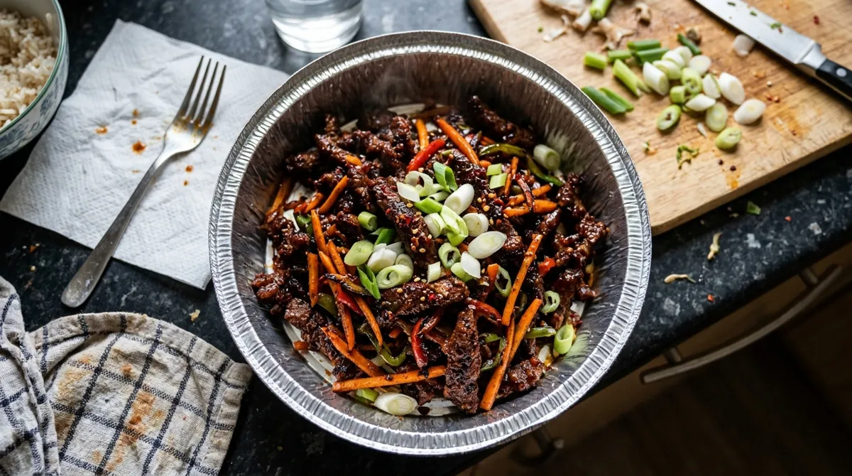 Crispy chilli beef