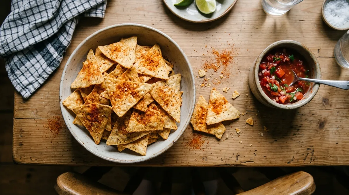 Doritos-style chilli tortilla chips