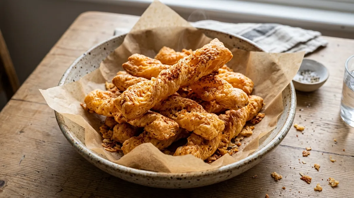 Wotsits-style cheesy puffs