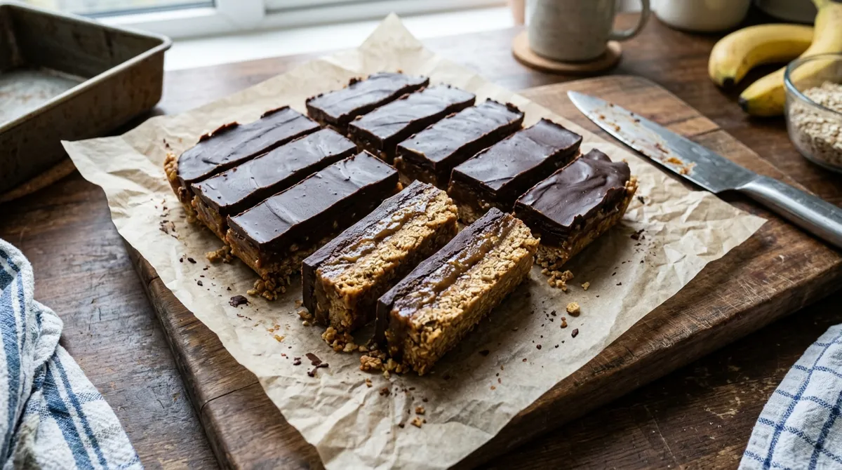 Twix-style caramel bars